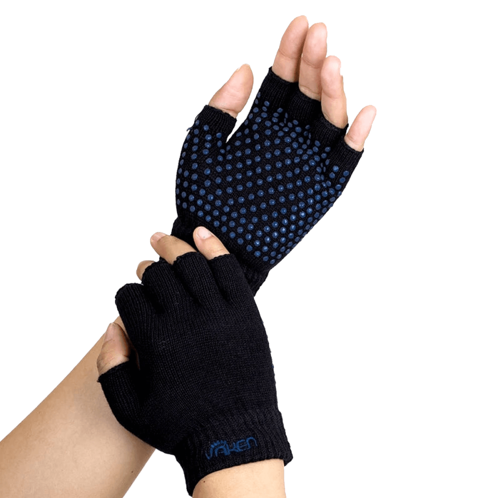 ถุงมือกันลื่น Vaken รุ่น Grip Gloves สีฟ้า